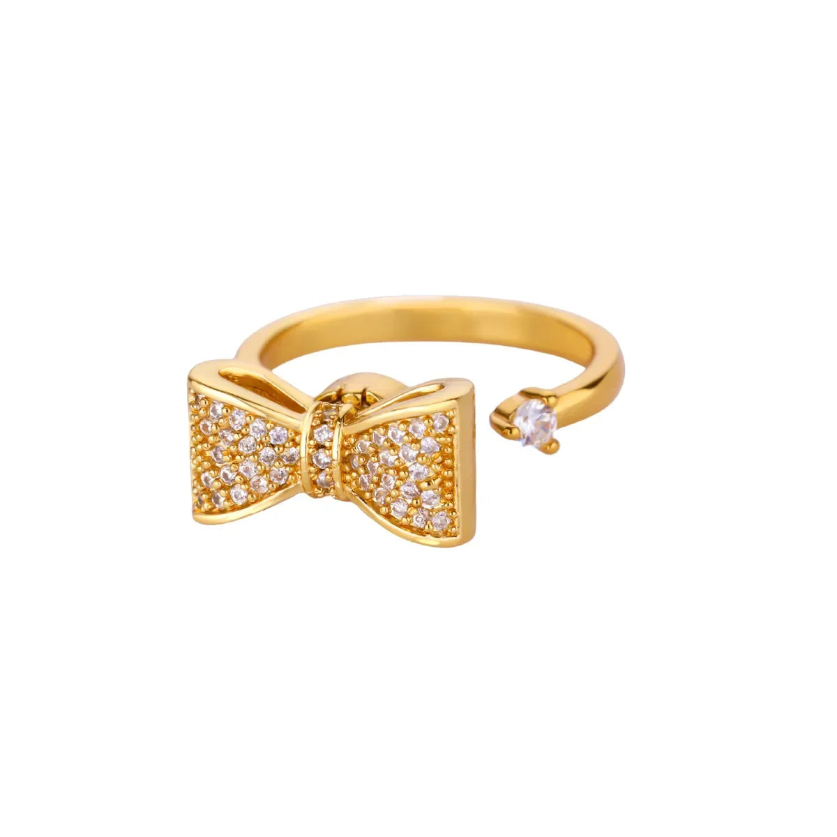 Women's Spinner Ring Luxury Four Clover Flower Rings