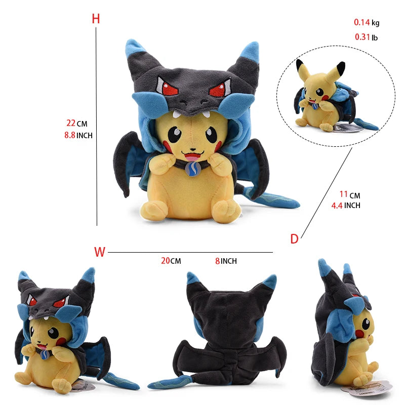 Pikachu in costumes