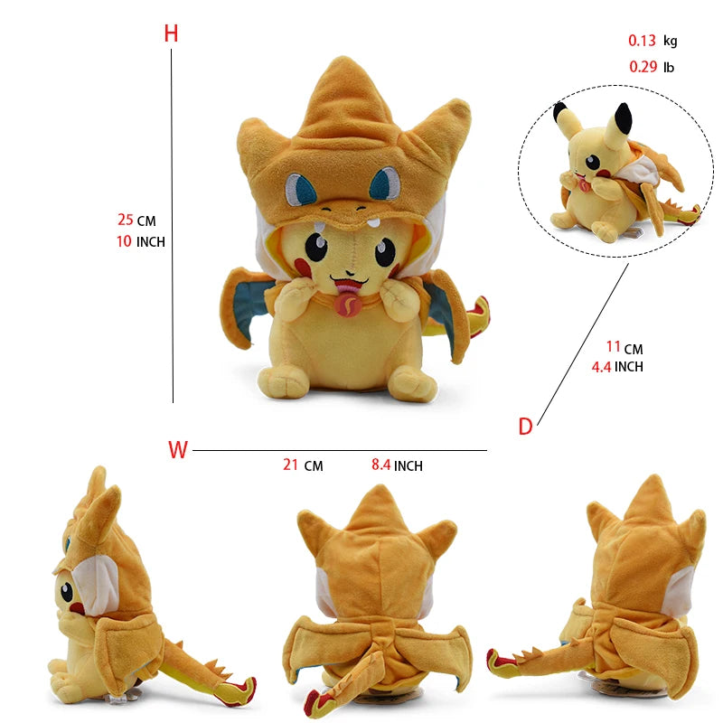 Pikachu in costumes