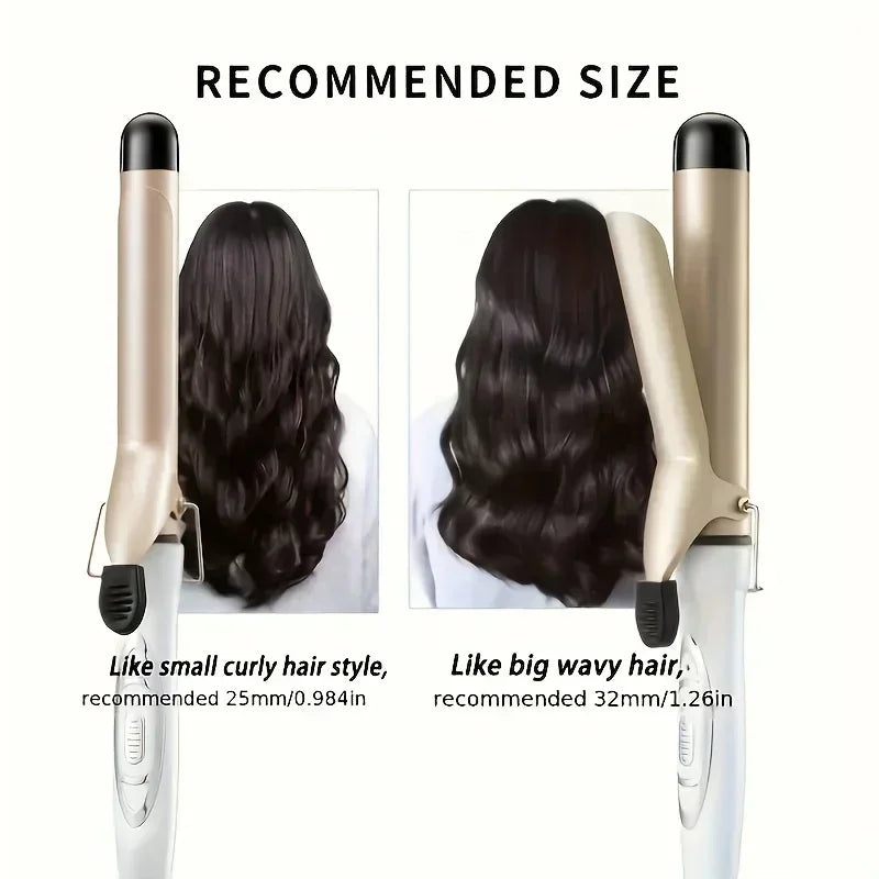 electric curling iron 32/25MM perfect for quick hair fixes and looking your best