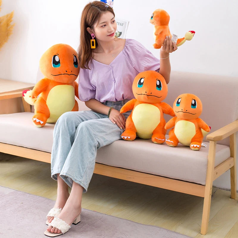 Pokemon Big Size Plush Charmander 6 diferent sizes