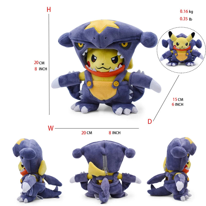 Pikachu in costumes
