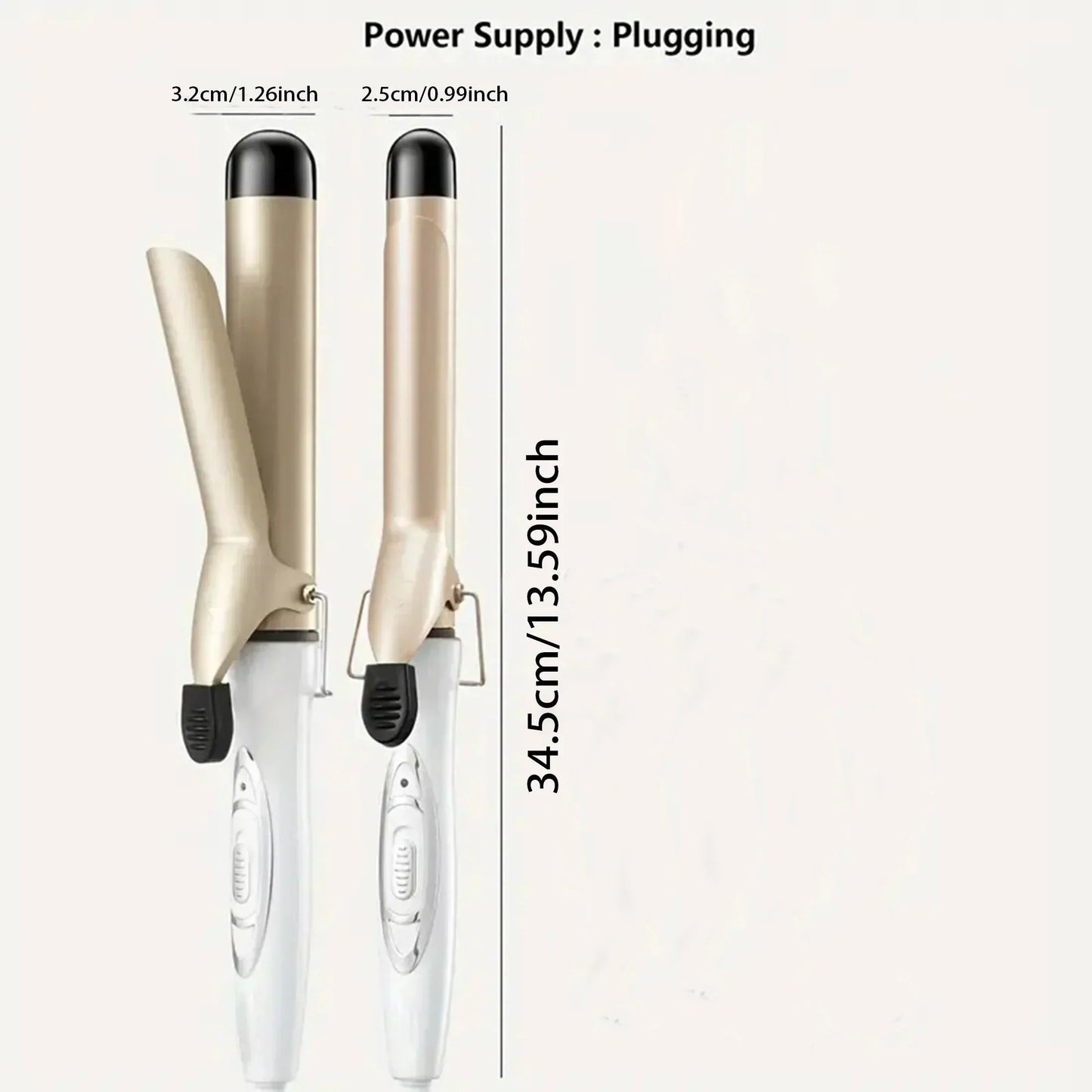 electric curling iron 32/25MM perfect for quick hair fixes and looking your best