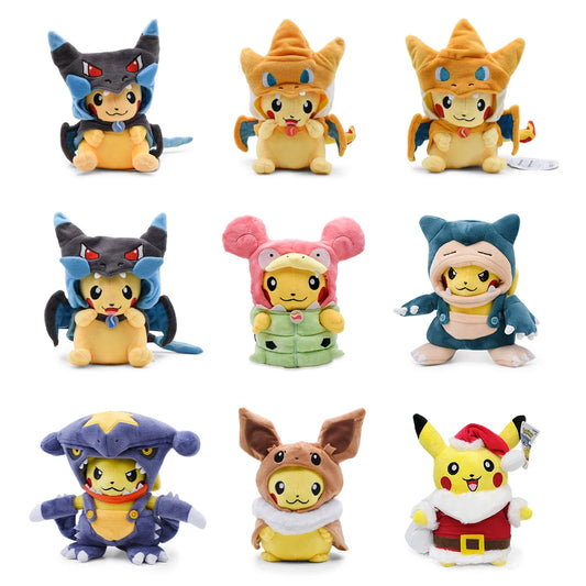 Pikachu in costumes