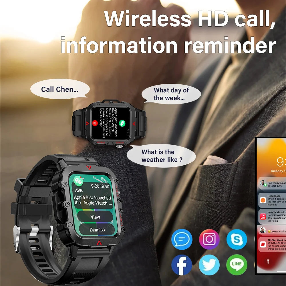Simple easy to use smart watch for everyday use