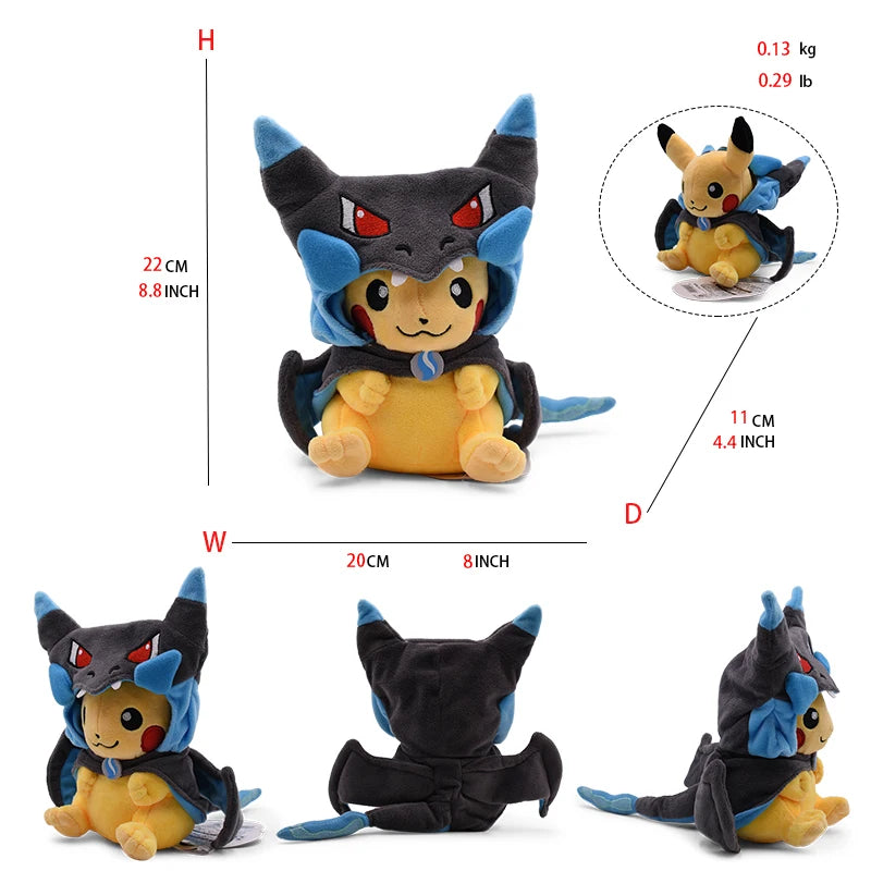 Pikachu in costumes
