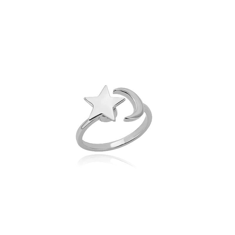 Women's Spinner Ring Luxury Four Clover Flower Rings